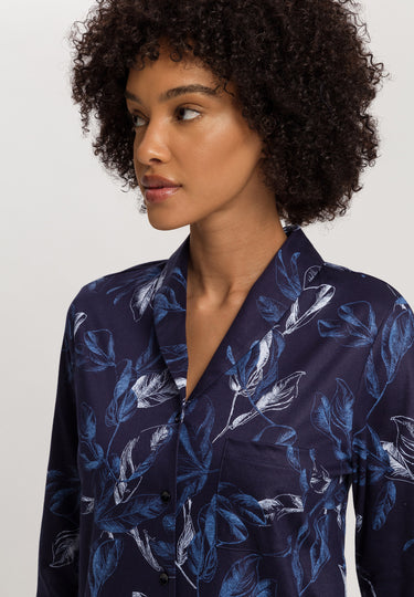 Loungy Nights Cotton Flannel Nightgown 90cm | Midnight Garden 74970-3053